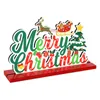 Weihnachtsdekorationen, fröhlicher Elch, Holzornament, Weihnachtstisch, Weihnachtsmann, Schneemann, Basteln für Zuhause, Navidad, Jahr 2022, Weihnachten