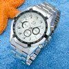 New Steel Band Calendar Quartz Luxury Men's Automatic Watch Stainless Steels Business Sports Men Watchs