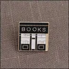 Pins Brooches Jewelry Cute Enamel Books Women Men Bookstore Reel Creative Cartoon Pins Badge For Children Fashion Gift Drop Delivery 2021 Q