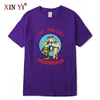 Xin Yi Mens Hochqualität T -Shirt100%Baumwolle Breaking Bad Los Pollos Hühnerbrothers gedruckt lässige lustige T -Shirt Männliche T -Shirts 220608