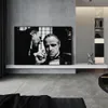 Godfather Moive Poster Stampa su tela Pittura Nordic Wall Art Picture For Living Room Home Decoration Frameless