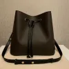 Top Quality Luxurys Designers Vintage Sacs seau Sac à main Fleur Sacs à main Mode Femmes Fourre-tout Marque Lettre Véritable Cuir Bandoulière Sac à bandoulière Totes