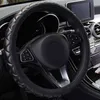 Bus Truck Car Steering Wheel For Outer Diameter 36 38 40 42 45 47 50 Cm Pu Leather Steering Wheel Wrap Protector J220808