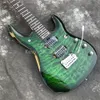 vert jade transparent Music Man JP6 guitare électrique de qualité supérieure john petrucci signature musicman 6 cordes custom guitarra boulon sur le cou