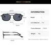 선글라스 빈티지 작은 남자 다각형 팔각형 금속 조종사 일요일 안경 펑크 오큘 로스 de so uv400sunglasses