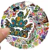 100PCS Skateboard Stickers aesthetics frog mushroom For Car Laptop iPad Bicycle Motorcycle Helmet Guitar PS4 Phone fridge Decals PVC water bottle Sticker