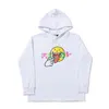 Sweat à capuche Big V Rainbow smiley mode et femmes polyvalent sweat à capuche ample veste à capuche