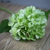 YO CHO 1Pc Grande Artificiale Ortensia Fiori Ramo Seta Falso Flore Tavolo Da Sposa Decorazione Giardino Domestico Fai Da Te Falso