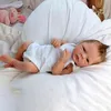 Poupées 18 pouces Reborn garçon bébé poupées à la main nouveau-né poupée pleine Silicone corps poupée réaliste réaliste enfant en bas âge bébés enfants jouet cadeaux so goo