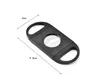 Plastic Stainless Steel Double Blades Cigar Cutter Knife Scissors Cigars Accessories StainlessSteel Cigar tools