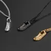 Chains Stainless Steel Hip Hop Gold Coconut Sneakers Street Dance Pendant Necklace Fashion Women Men Jewelry Gift For Him With ChainChains