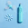 Electric Fan Rubber Eraser Fan Battery Operated Automatic Drawing Sketch Eraser School Supplies Stationery Child Day Gift