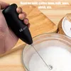 Cake gereedschap blender plastic   roestvrijstalen koffie melk drink elektrische garde mixer frother fooster keuken eierklopper handheld keuken