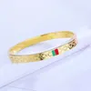 2022 New Luxury Double G Snap Bangle Bracelet Fashion Couple Men Women Bracelet Classic Stainless Steel Designer Bracelets Jewelry