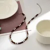 Collier africain de perles en bois rustique Vintage pour hommes, chaîne de surf minimaliste Simple, bijoux tribaux, accessoires Steampunk