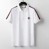 Mens Polo Shirt Designer Man Fashion Horse T Shirts Casual Men Golf Summer Polos Shirt Brodery High Street Trend Top Tee Asian #31