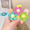 Sweet Flower Candy Hair Clips Alloy Girl Hairpin Summer Cartoon Hairclips BB Clip Fashion Children Color Hair Accessories