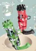 Inne wydarzenie Party Supplies Dzieci Automatyczne Gatling Bubbles Pistolet Zabawki Letnia Maszyna do wody 2-w-1 Elektryczna maszyna bąbelkowa dla dzieci zabawka prezentowa