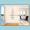 Altri adesivi decorativi Home Decor Garden Love Live Laugh Dream Believe Imagine Faith Courage Happiness Hope Stickers murali rimovibili Fai da te S