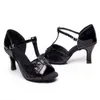 Yepyeni kadın tango balo salonu salsa latin dans ayakkabıları 5cm ve 7cm topuk satış promosyonu G220527