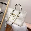 70% di sconto Borse in vendita Borse alla moda Borse da spiaggia Marchio Di lusso Distintivo in metallo Tote Bag Borsa da sera piccola Capacità femminile Zaino monospalla in pelle grande