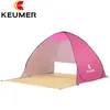 Keumer 2020 Nytt automatiskt förpackningsbart campingtält UV-skydd Pop Up Beach Tent Waterproof för utomhus rekreation Turisttält H220419
