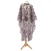 Mode gedrukt retro sjaalshaarden geolied schort volwassen huishoudelijk doek niet gemakkelijk stok aan haarkap cape ontwerper 220621