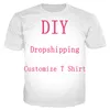 親愛なる顧客デザインアニメP OシンガーパターンDIY Tシャツ男性3DプリントストリートウェアTシャツプラスサイズ6XL 7XL 220704