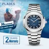 PLADEN Mens Watches Luxury Brand High Quality Steel Strap Clock For Male Fashion Waterproof Designer Diver Watch Men 220530