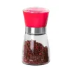 Portable Kitchen Salt Pepper Mill Grinder Bottle Seasoning Jar Holder Container sxaug12