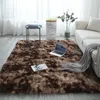 Tapijten Noordse vrije tijd Wild Fluffy Mat Gemengd geverfd tapijt Woonkamer Home Decor Tapijten Anti-slip Matten Zachte groot formaat tapijtencarpets