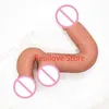 Nxy vibrador enorme artificial s duplo para mujer brinquedos sexuais para mulheres homens simulação masturbação gay shemale 05255552818