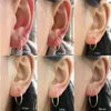 Hoop Huggie Or/Or Couleur/Or Rose Couleur/Noir/Argent Sterling 925 Simple Oreille Os Boucles D'oreilles Mini Petit Cercle Rond HoopsHoop Dale22