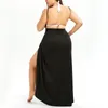 Plus taille Femme Summer Swearf Scarf Couverture de plage Enveloppe de jupe sarong