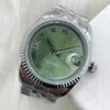 2024 36mm Damer Watches Automatisk rörelse 31mm Woman Quartz Steel Wristwatches Roman Siffer Designer Sapphire Waterproof Diamond