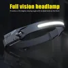 Headlamps Pcs Induction Headlamp COB LED Head Lamp USB Rechargeable 4 Modes Lighting Work Torch For Fishing LanternHeadlamps HeadlampsHeadla