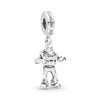 Fashion s925 Sterling Silver Charm Loose Beads Beaded Luxury Cute Boy Puppet Womens Original Fit Pandora Bracelet Classic Cat Pendant DIY Ladies Jewelry Gift