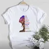 Vendita al dettaglio Plus Size S-3xl Designer Top T-shirt a maniche corte da donna Black Woman White Tee Lettera e Head Portrait Print Abbigliamento