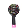 Party Sublimation Blank Hair Brush Plastic Massage Comb Portable Hair Vent Brushes Heat Transfer For Birthday Gifts