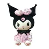 25cm漫画アニメKawali Melody Kuromied Plush Doll Lolita Princess Dress Melodyかわいい小さな悪魔人形5891563