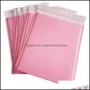 50Pcs 3 Sizes Plastic Bubble Bag Self Sealing Envelope Waterproof Poly Mailer Mailing Bags Business Supply1 Drop Delivery 2021 Packing Off