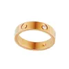 дизайнерские любители колец розовое золото кольцо с бриллиантом 3 циркон белый камень любовь пользовательские ногти свадьба помолвка годовщина подарок мужские женские серебряные кольца дизайнеры