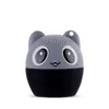 Mini Portable Speakers Wood Bluetooth Speaker Wireless Handsfree med FM TF Card Slot Led Audio Player för MP3 Tablet PC i Box Cute Pet Cute Pet Cute