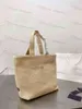 Dupe gynnar kvinnors handväskor Milano Fashion Raffia Beach Bags Wicker Canvas Classic Linen Woven Bag designer shopping mesh ihålig handväska