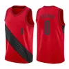 バスケットボールジャージのデザイナーメンズバスケットボールウェア0リラード高品質の快適なカスタマイズ名番号S-2xl