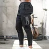 Moda masculina calças de ginástica joggers fitness casual calças compridas treino skinny sweatpants jogger treino calças de algodão 201128