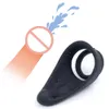 Sexiga produkter Male Masturbating Penis Sleeve Ledition Ejakulation Trainer Inga vibratorleksaker för män Kvinnor Masturbator Shop