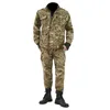 Men's Tracksuits Uniformes Militares Militar Men's Soft Tracksuit Outdoor Camouflage Suit de Macicultura Python Black Python