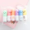 6 pcspack Creative Pill Shape Mini ful Candy Highlighters Promotional Markers Gift Stationery Color Pen 220722