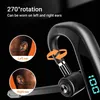 V16 TWS Draadloze Oortelefoon Voice Antwoord Digitale Display Oorhaak Touch Control Bluetooth-compatibele 5.2 Earbud voor zaken